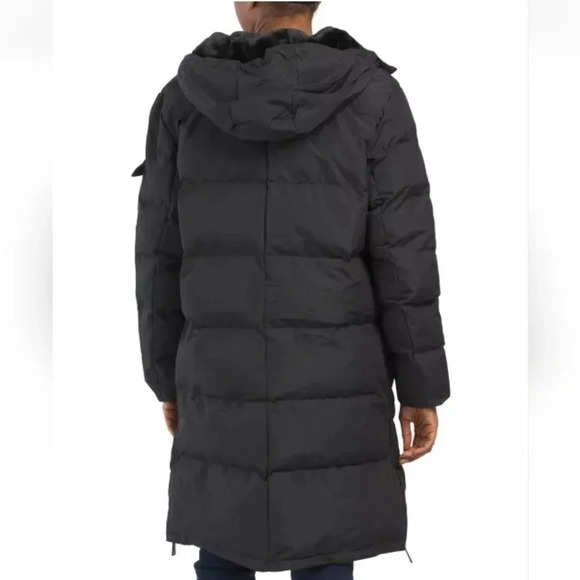 NWT || REBECCA MINKOFF || Long, black puffer jacket - Picture 2 of 16